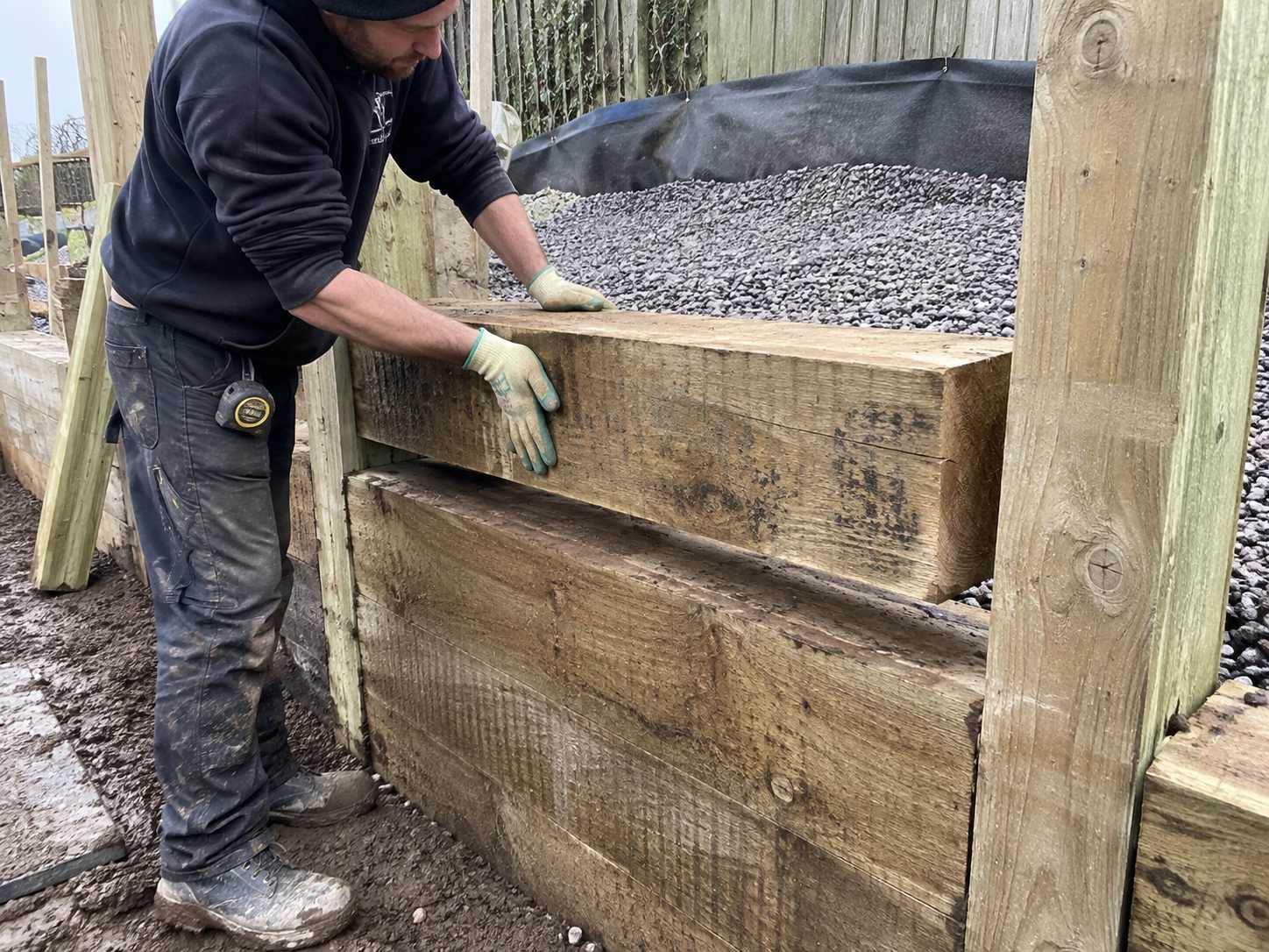 Timber Retaining Walls in Christchurch by Top Retaining Walls Christchurch
